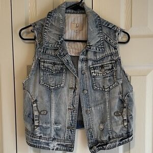 Stylish Denim Vest